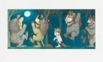 Collection / Archive of three (3) very large gicleé prints of original drawings from the book "Where the Wild Things are" by Maurice Sendak of which one is signed in full.