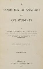 Thomson, A Handbook of Anatomy for Art Students.