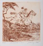 Somerville &amp; Ross – Portfolio of ten (10) original, large Etchings by John Verli