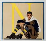 Archive of Naval Captain, Lieutenant commander [LCDR] William Hamilton Porter Jr.‘s Love Letters / Lucky BAg with American Football – Baseball Images and artwork by Howard Chandler Christy