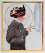 Archive of Naval Captain, Lieutenant commander [LCDR] William Hamilton Porter Jr.‘s Love Letters / Lucky BAg with American Football – Baseball Images and artwork by Howard Chandler Christy